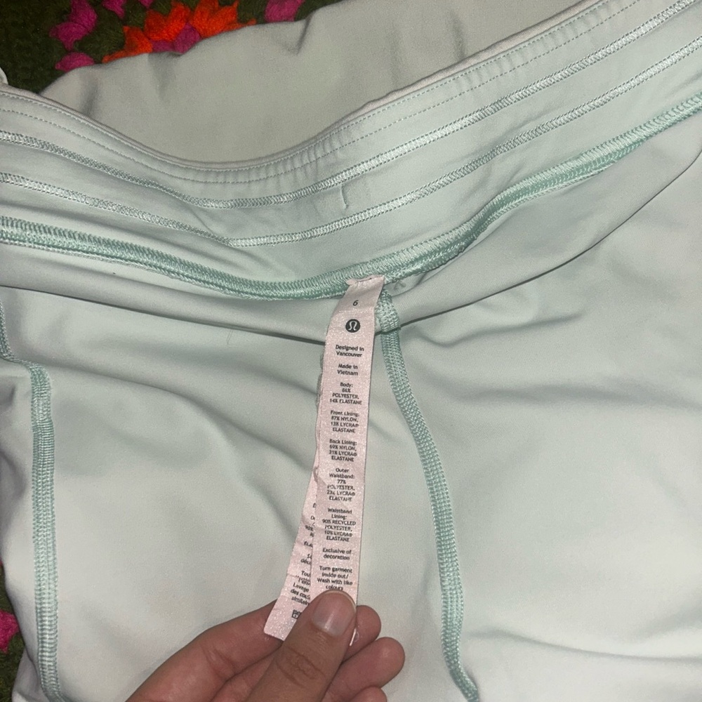 Lululemon Athletica Light Mint Skort - Picture 3 of 5